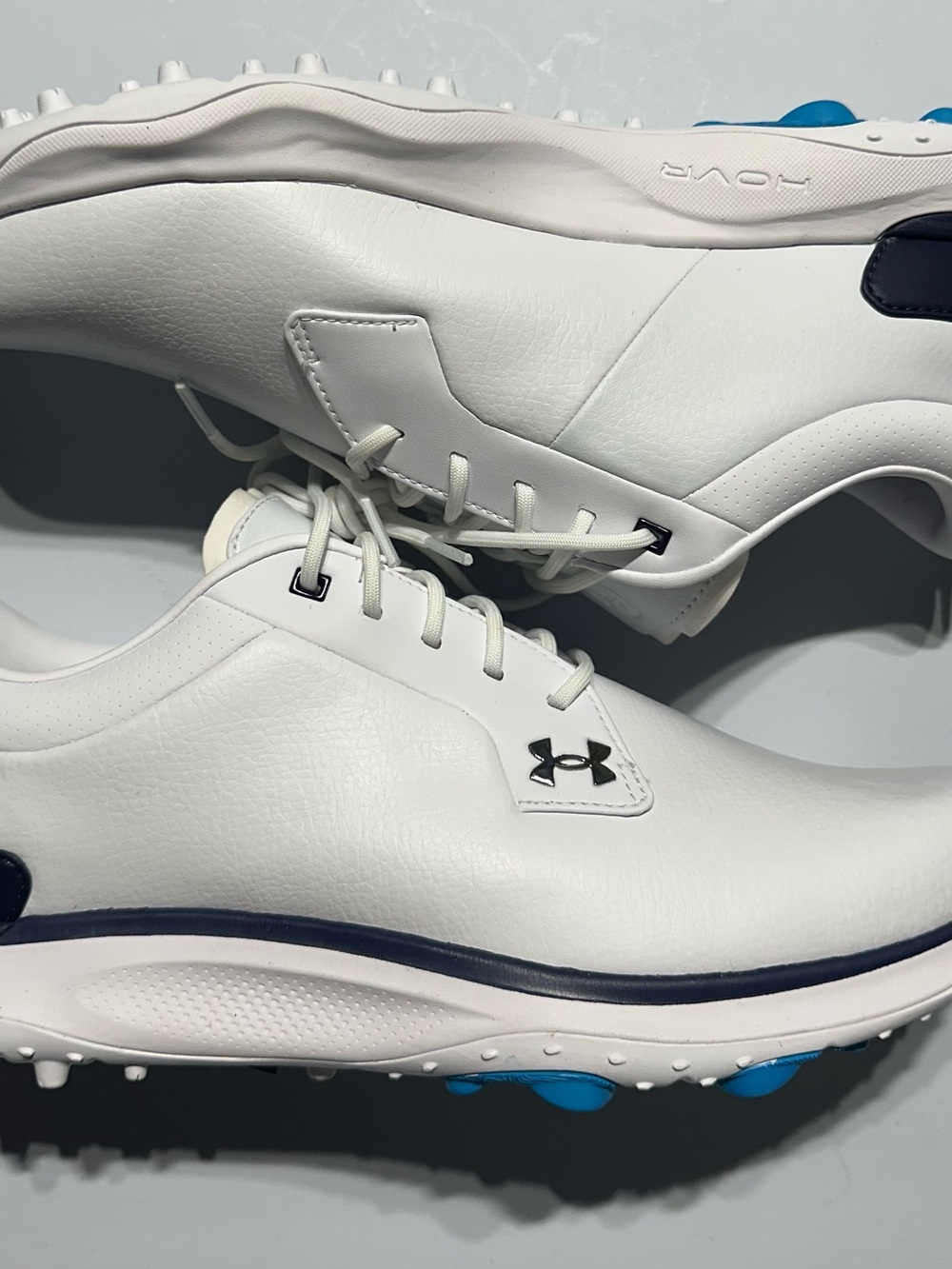 Under Armour UA Drive Glide Spikeless Men's Golf Shoes 6006123-100 size 9.5